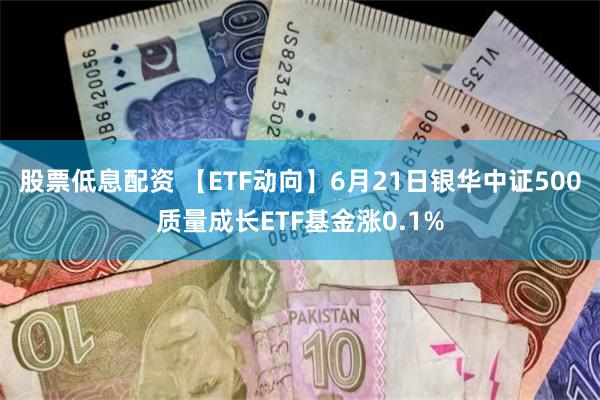 股票低息配资 【ETF动向】6月21日银华中证500质量成长ETF基金涨0.1%