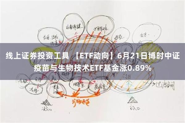 线上证券投资工具 【ETF动向】6月21日博时中证疫苗与生物技术ETF基金涨0.89%