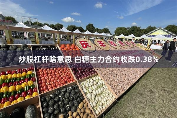 炒股杠杆啥意思 白糖主力合约收跌0.38%