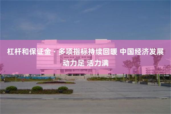 杠杆和保证金 · 多项指标持续回暖 中国经济发展动力足 活力满